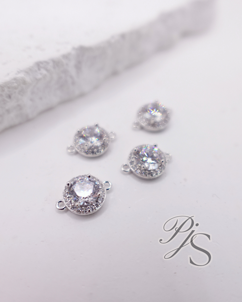 permanent jewellery diamond connector