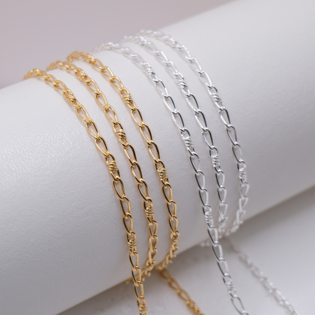 permanent jewellery supplies and chains by the meter