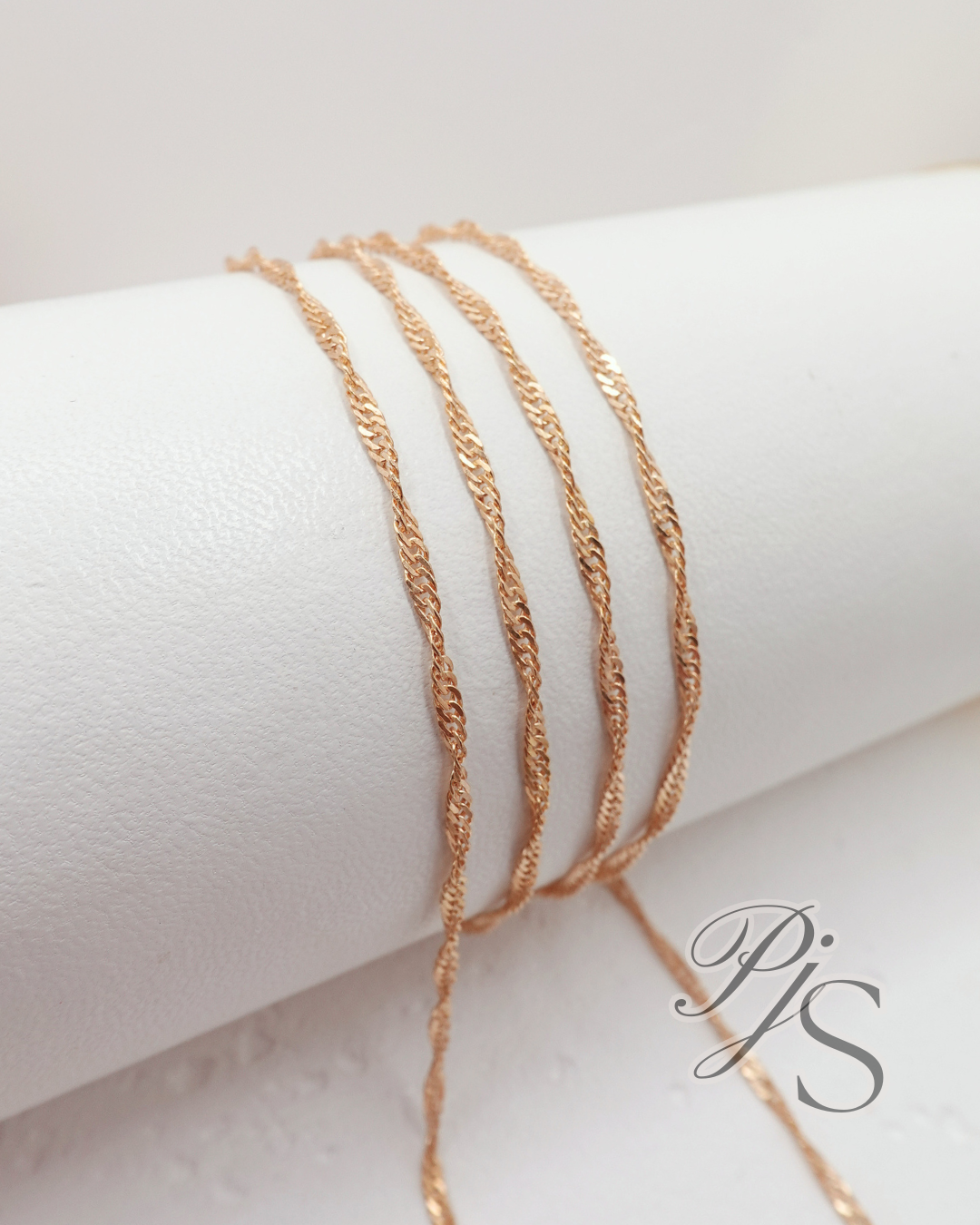 1.8mm Singapore Chain - 14K Gold Filled
