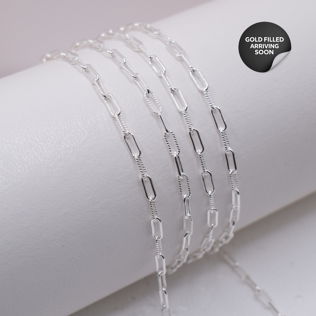 permanent jewellery supplies and chains by the meter