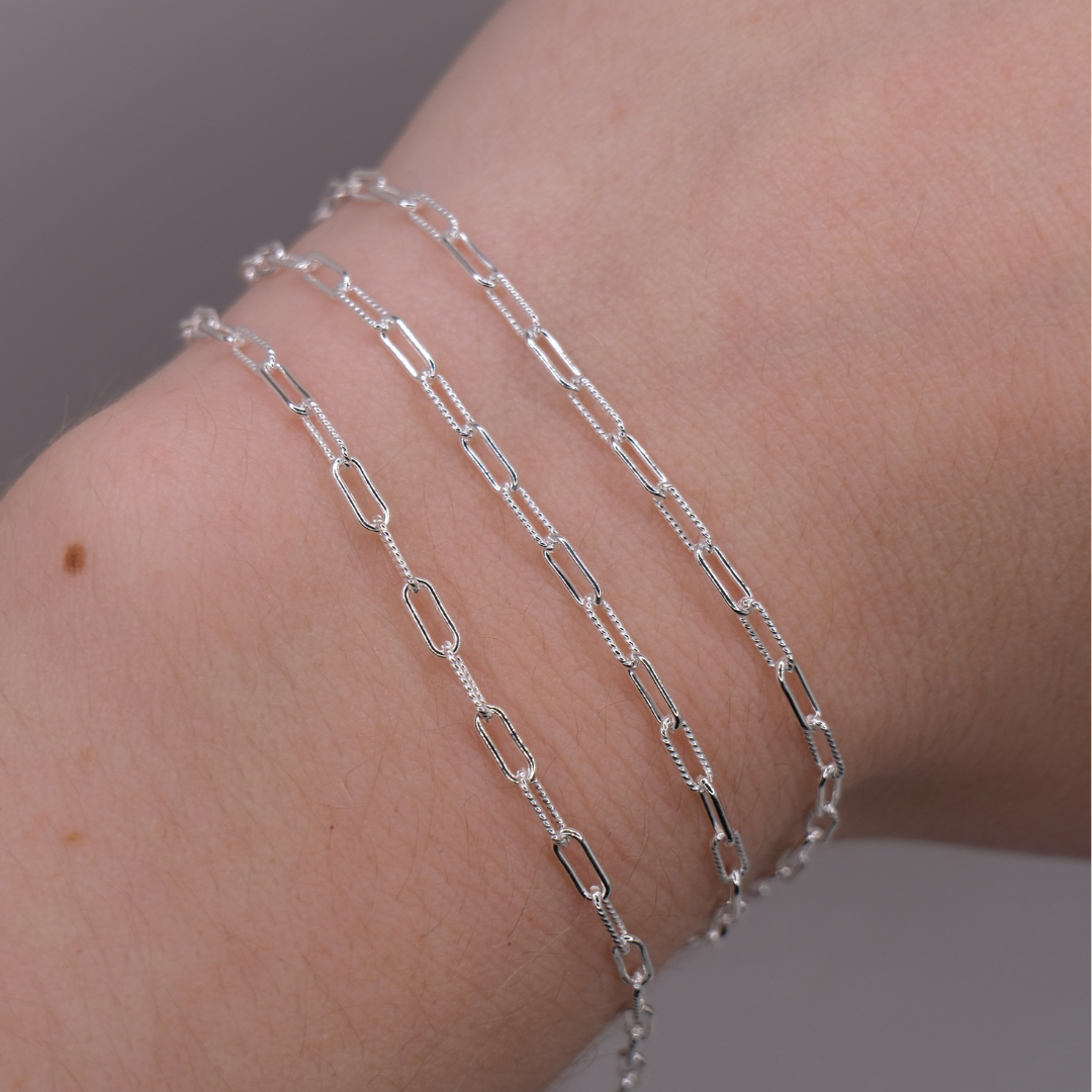 permanent jewellery supplies and chains by the meter
