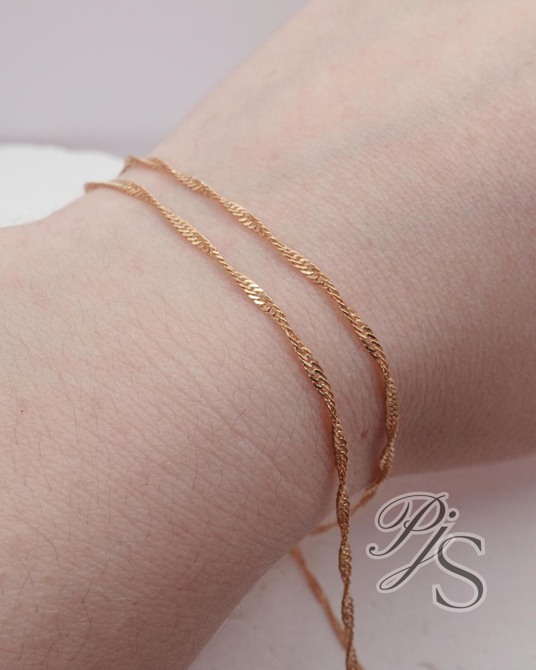 1.8mm Singapore Chain - 14K Gold Filled